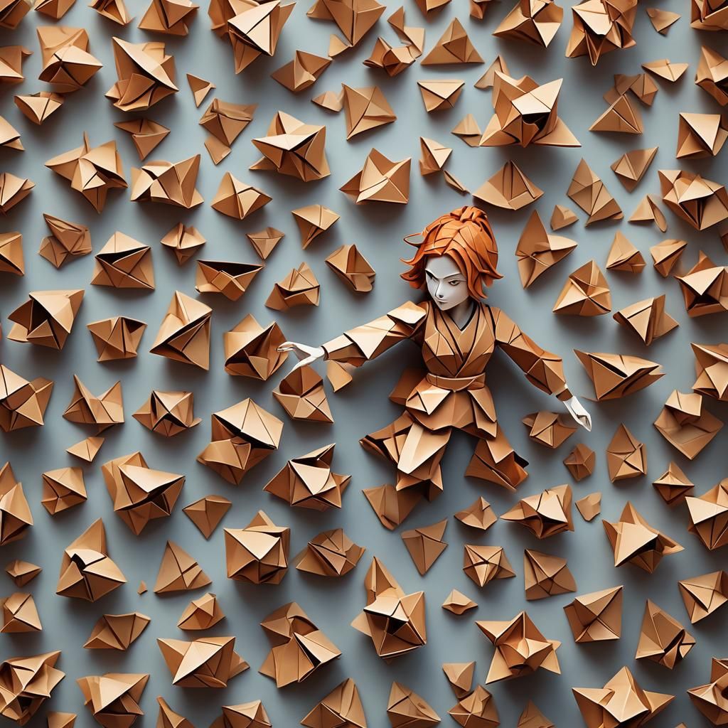 In a thousand pieces