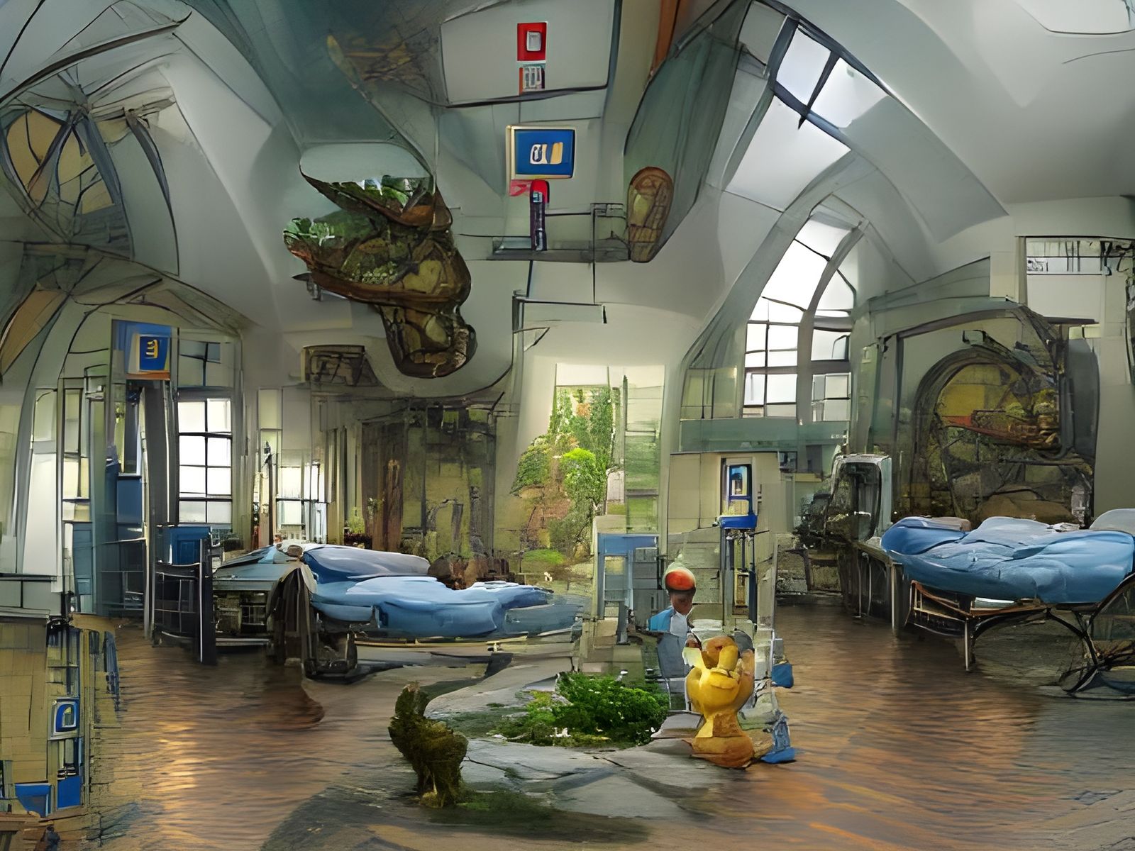 Pokemon Hospital - AI Generated Artwork - NightCafe Creator