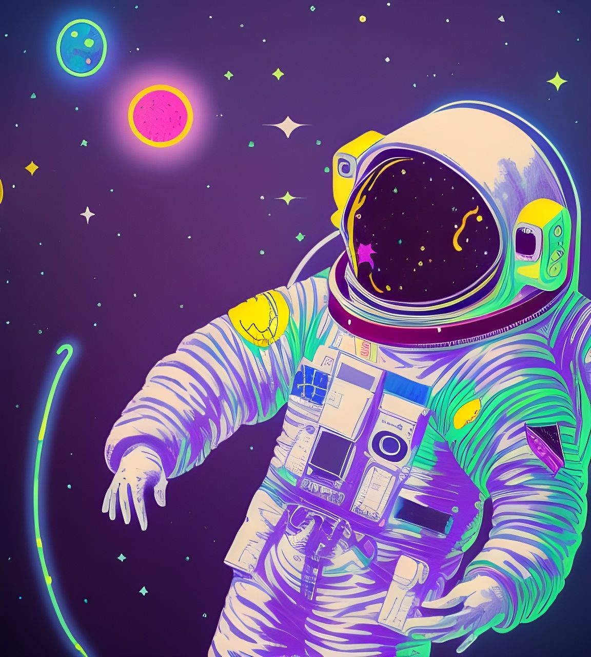 astronaut - AI Generated Artwork - NightCafe Creator