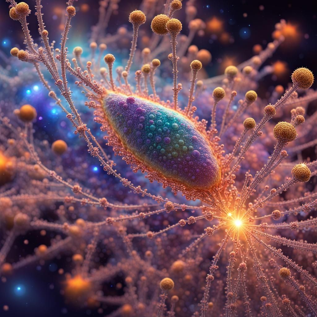 Dinoflagellate Swimming In Space!!!!!
