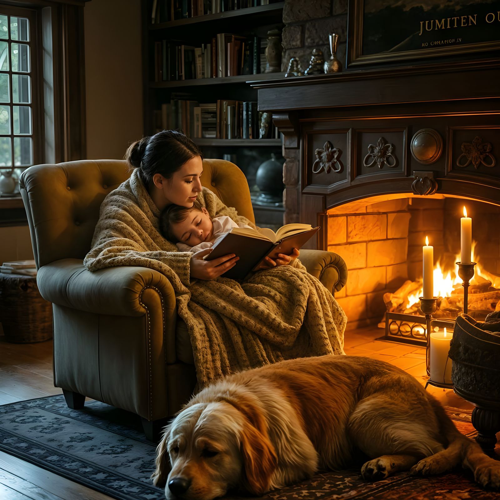 Stories by the Fireplace  by @BulletGirl