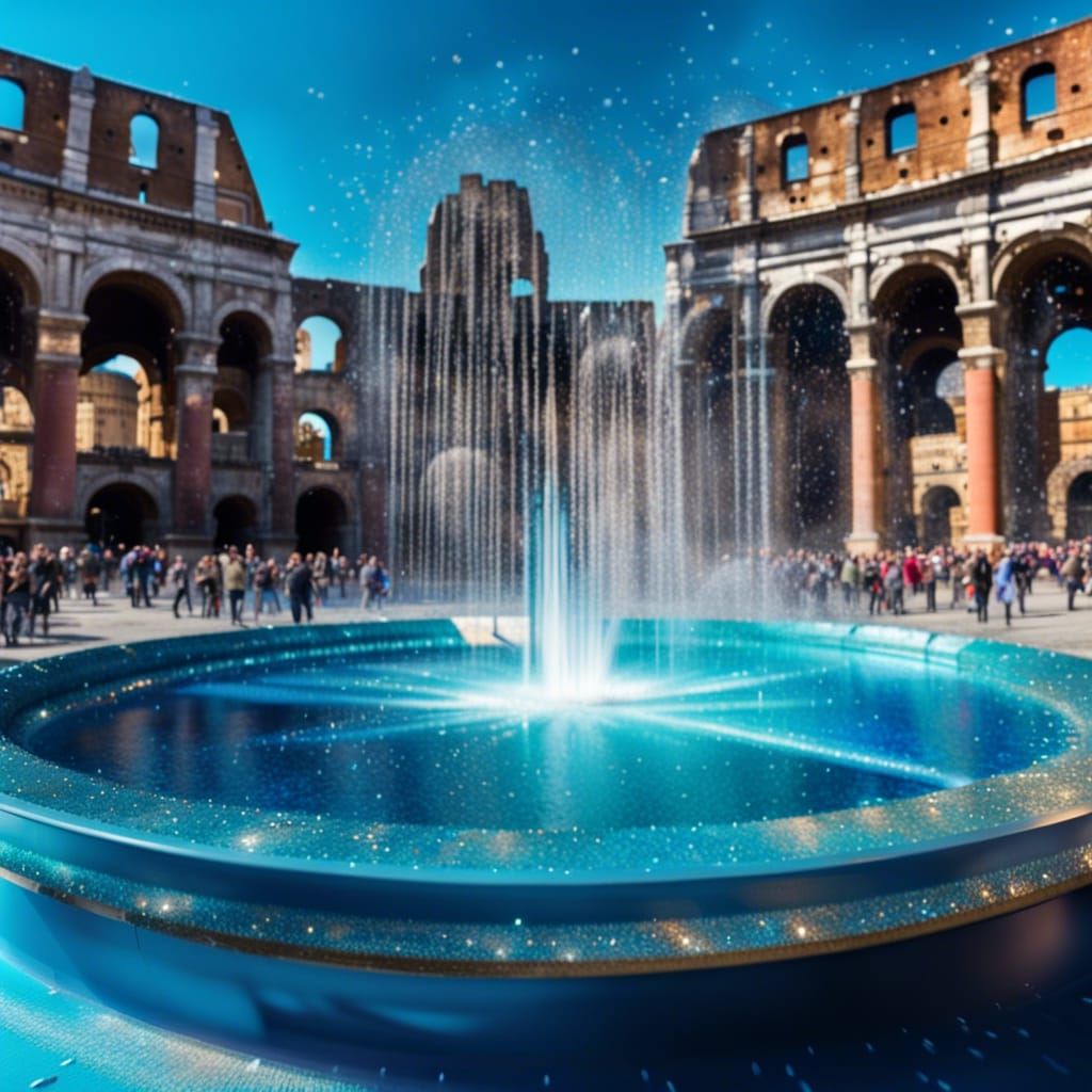 Magical fountain