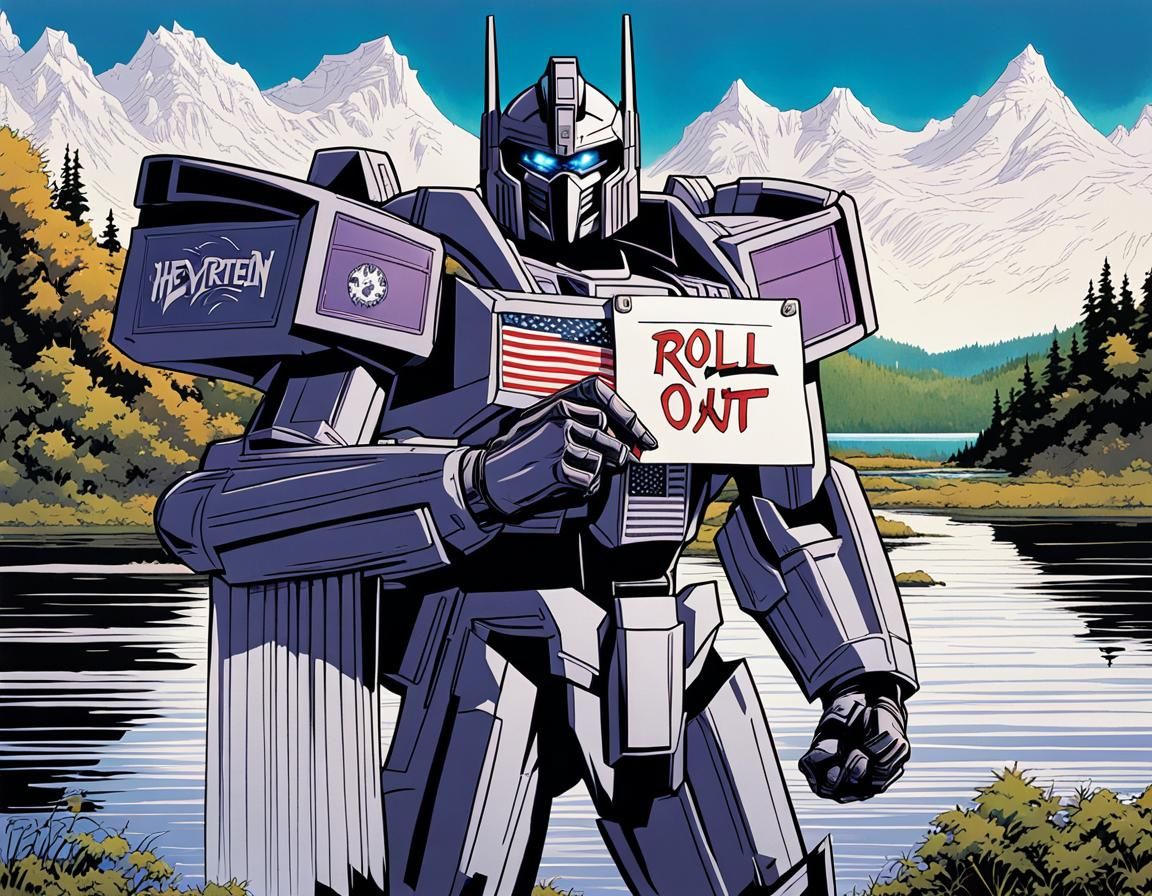 Patriotic Autobot Was Made In America