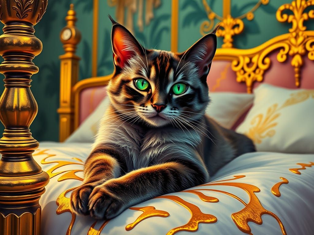 Cat  by @Astrid of Mars