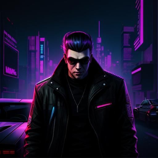 cyberpunk style digital art | synthwave | retrowave | sci-fi...