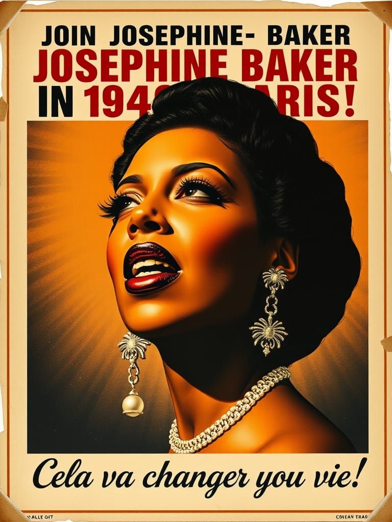 Join Josephine Baker in 1940 Paris! - Change your life!  by @Zepp