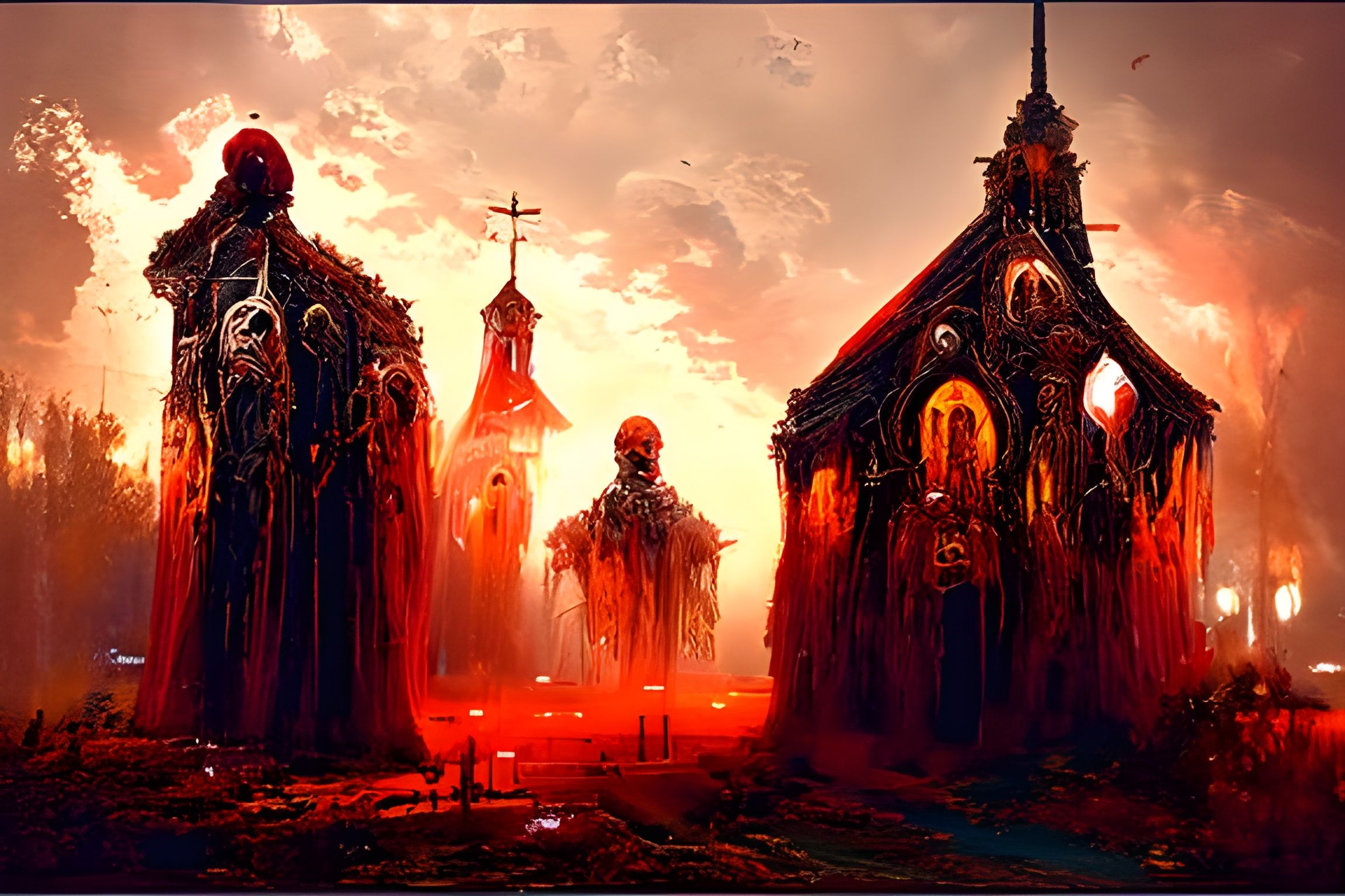 Church of the Broken God from SCP Foundation Universe - AI Generated  Artwork - NightCafe Creator