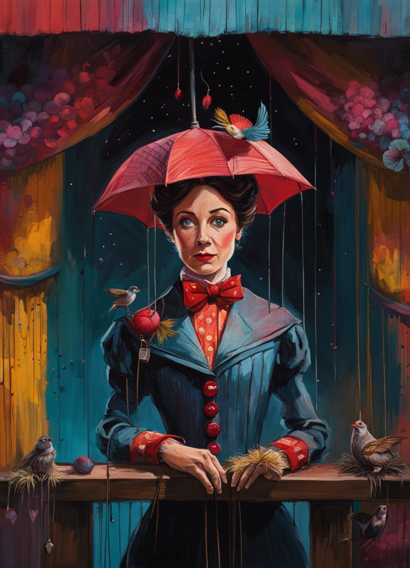 Poppins Puppet - AI Generated Artwork - NightCafe Creator