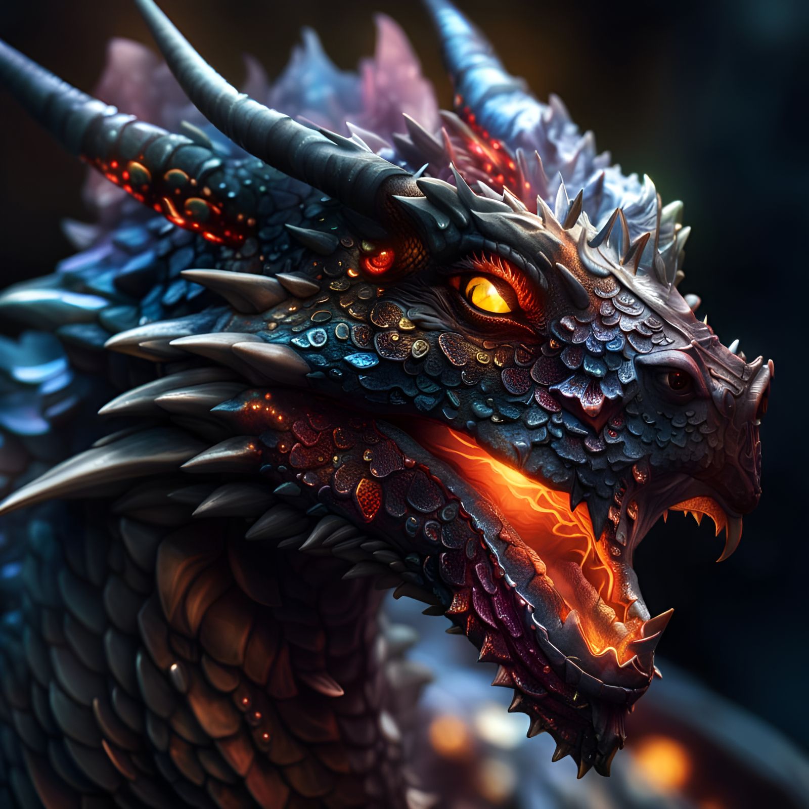 Portrait of a Dragon v5