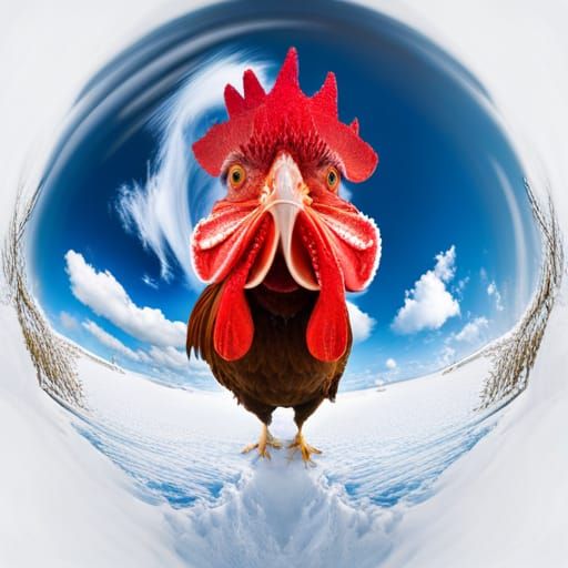 Roosters AI Generated Artwork NightCafe Creator