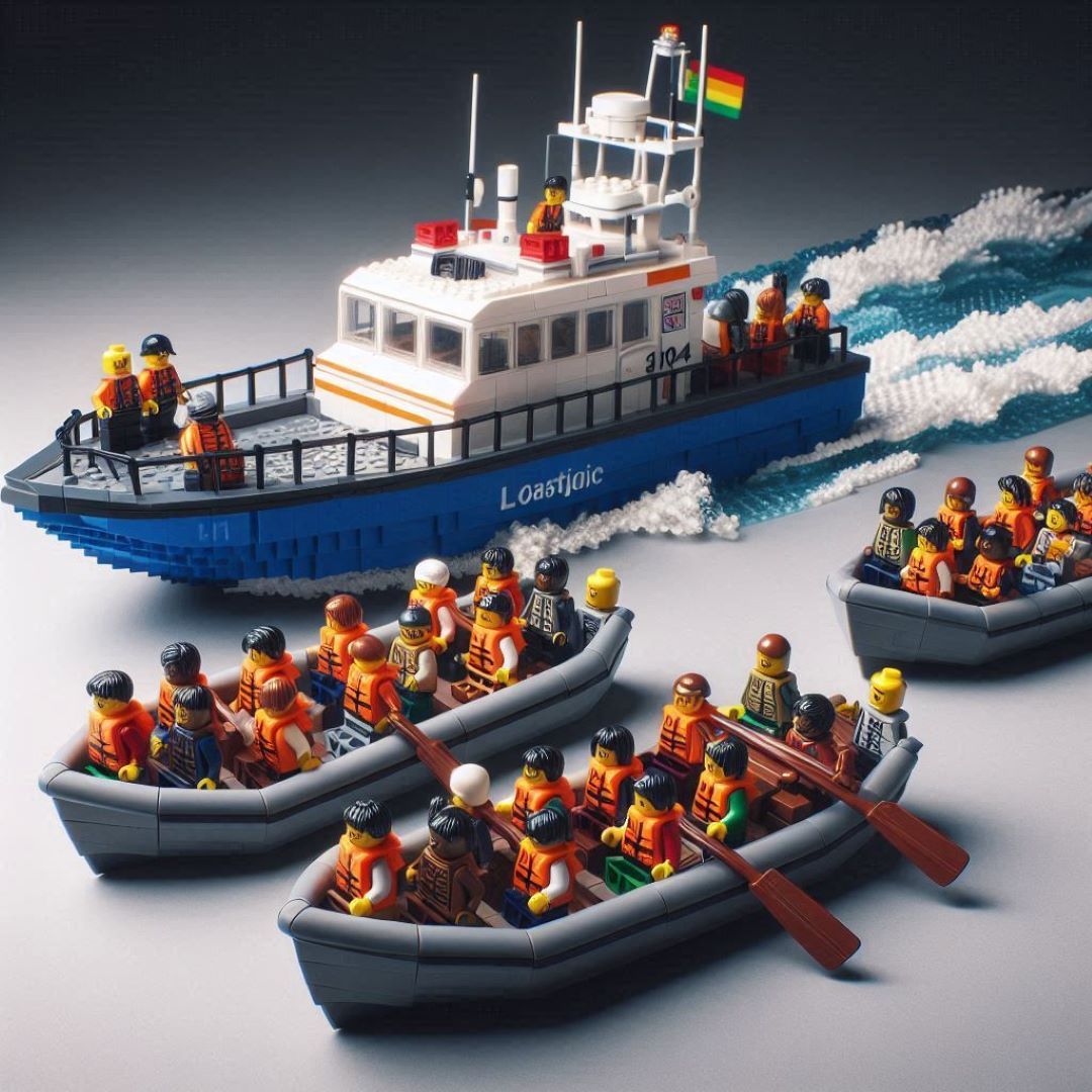Illegal Immigrant LEGO Set