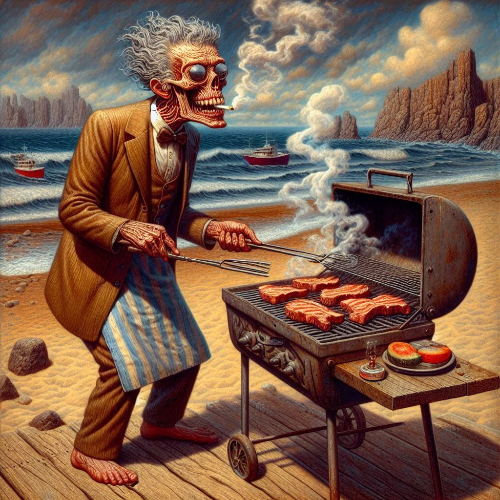 Smoking the Ribs