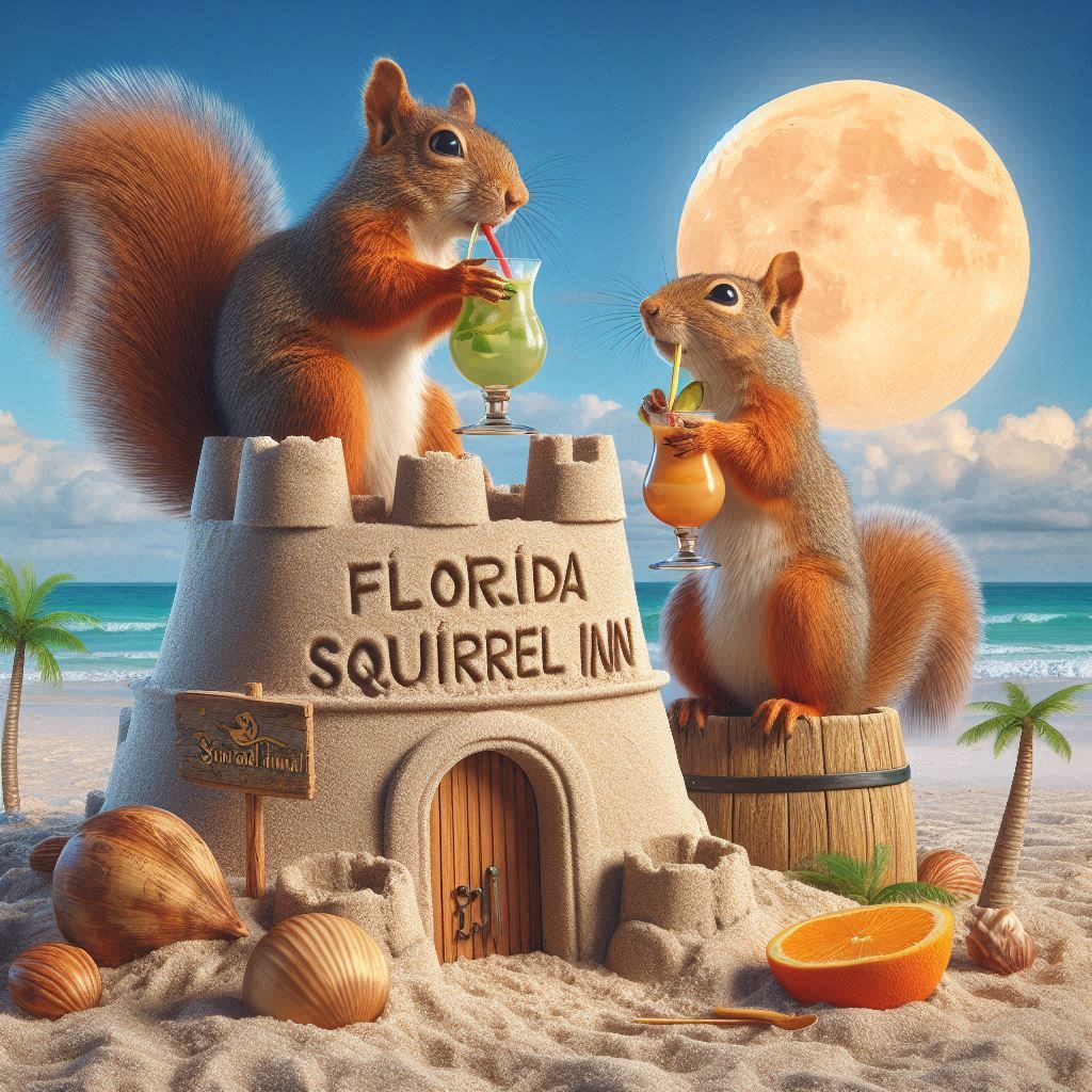 The Squirrel Adventures -  Long Overdue Florida Vacation