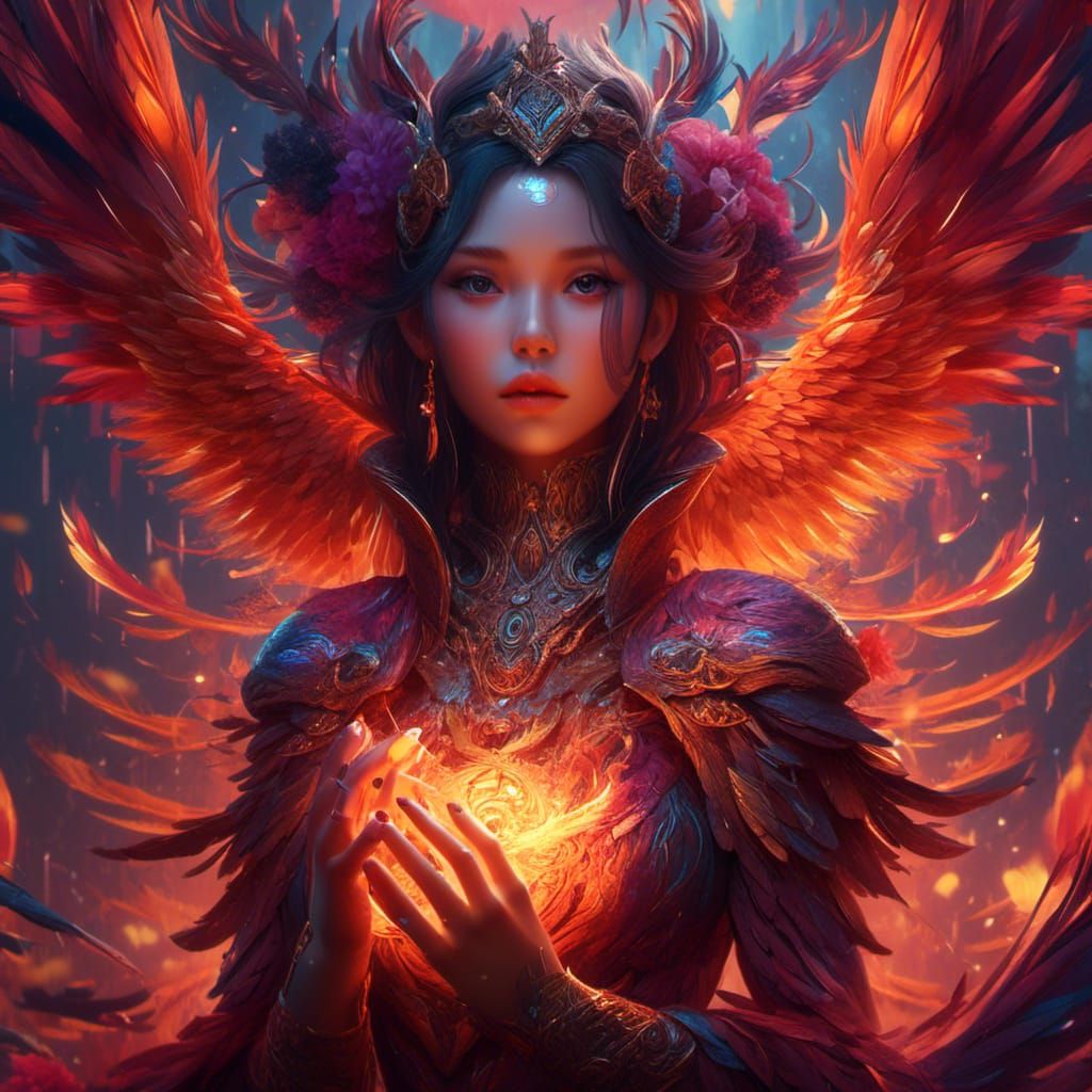 Phoenix Queen Ai Generated Artwork Nightcafe Creator 3671