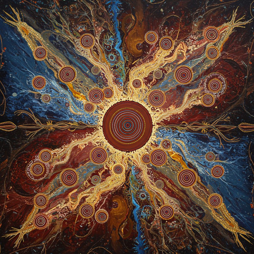 Australian Fractal Exotic Elegance