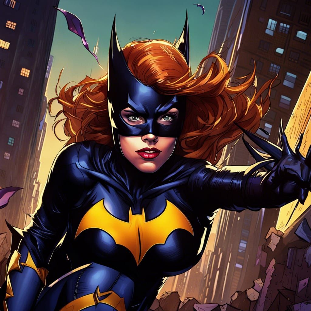 Batgirl - AI Generated Artwork - NightCafe Creator