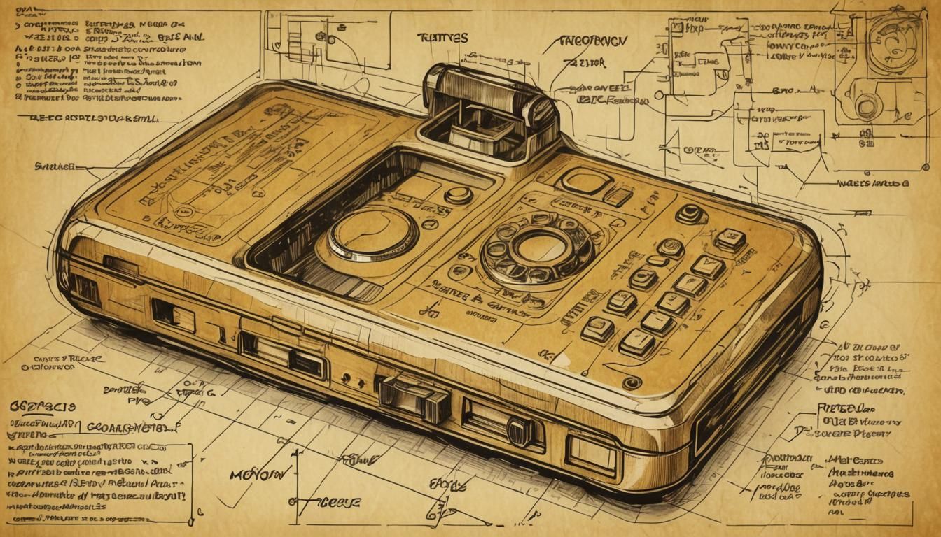 Old School Schematic  by @stBeerus