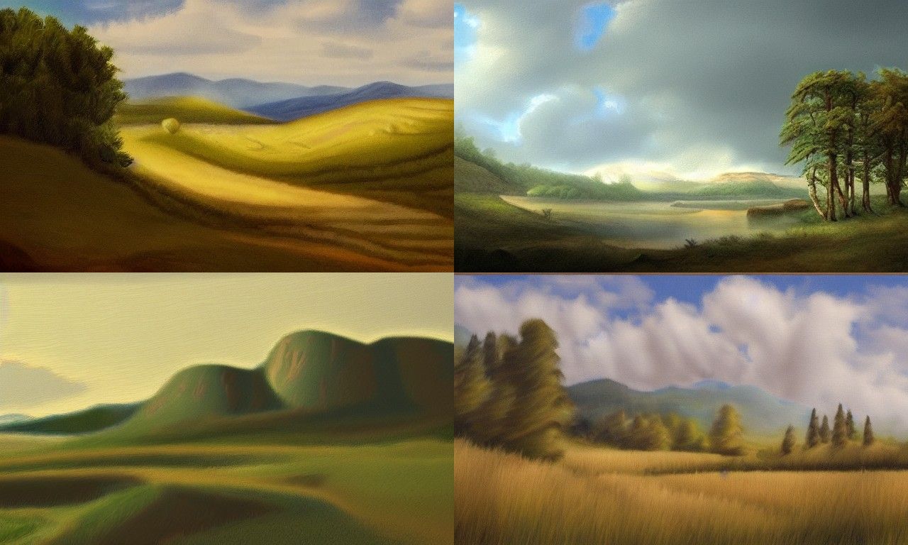 Landscape in the style of Photorealism