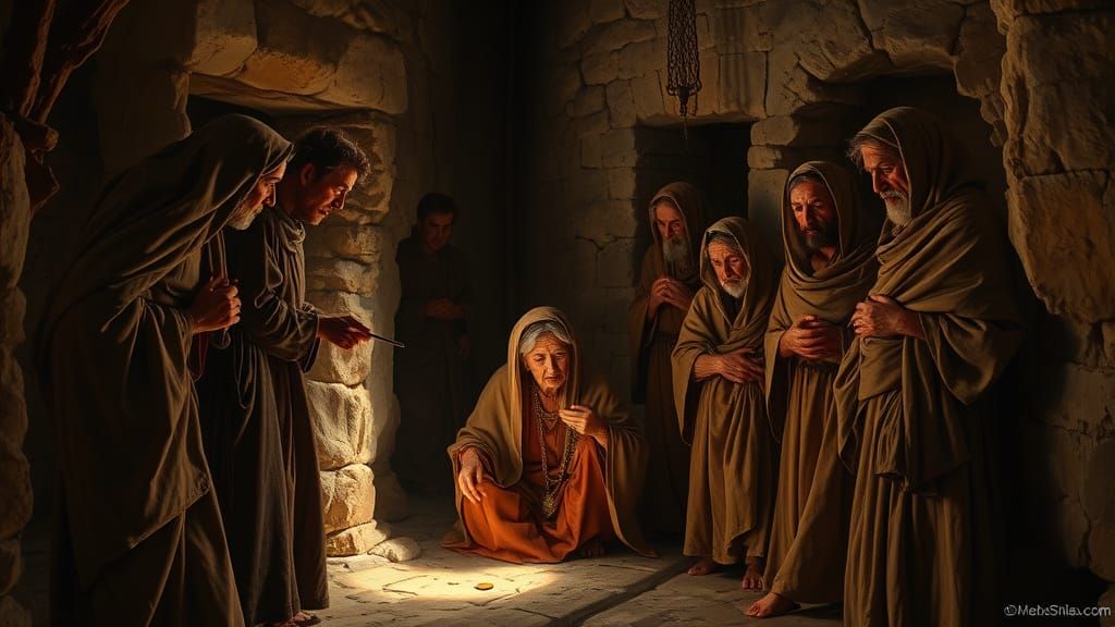 The Widows Mite  by @Xerraire