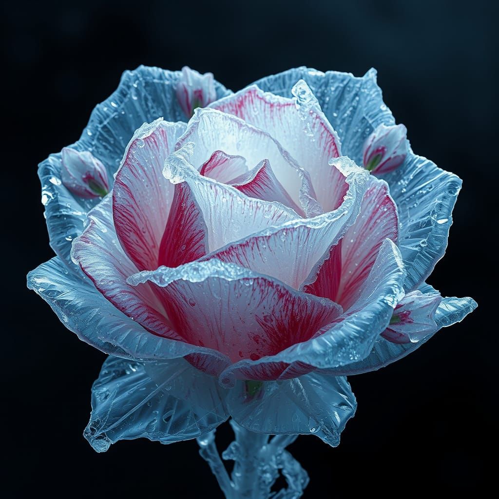 Frozen flower elegance
  by @CyrilL