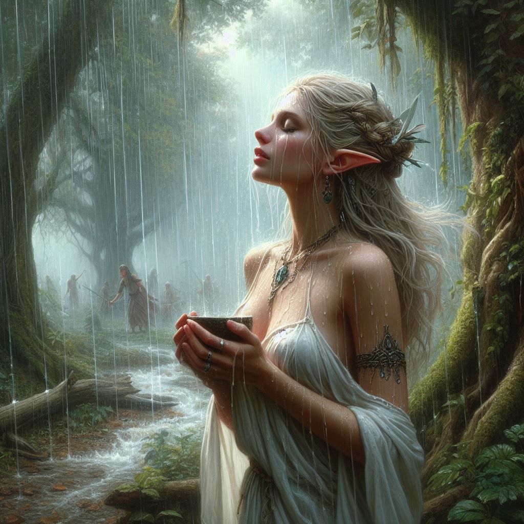 Caught in the Rain Storm