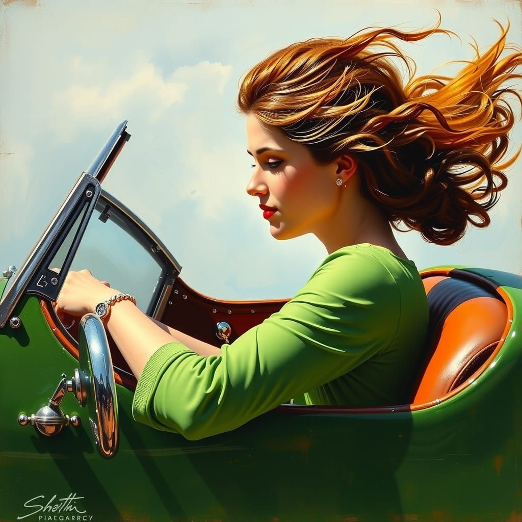 Tamara's new Bugatti