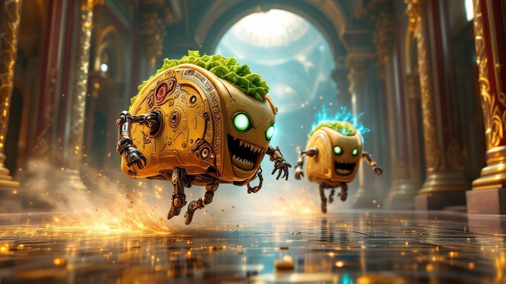 Daily Partial Prompt, 6 February 2025, "baroque cyber metamorphosis"