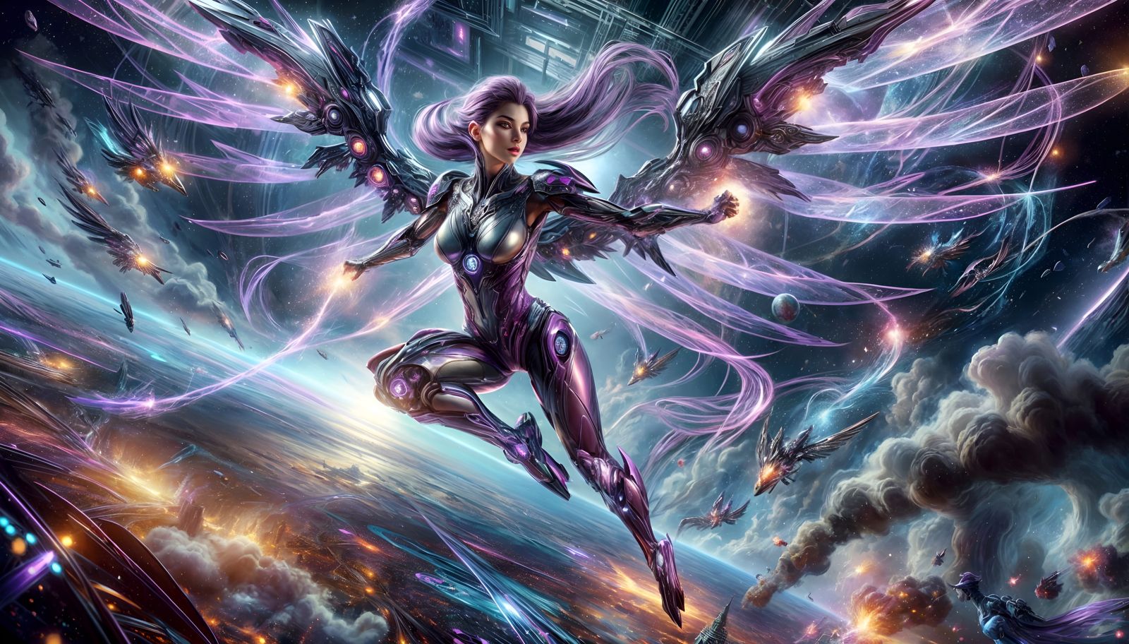 "This suit lives on me. It calls me home. We survive together..."