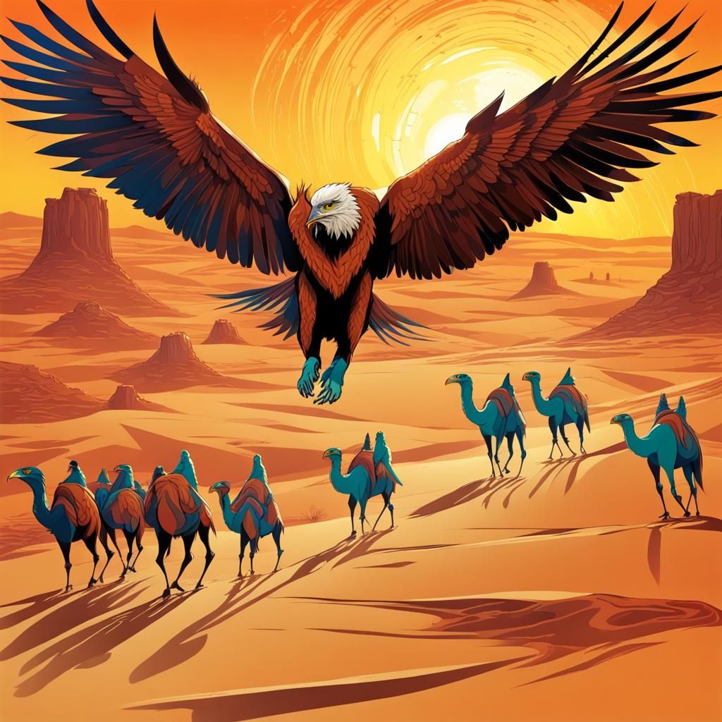 Desert canyon