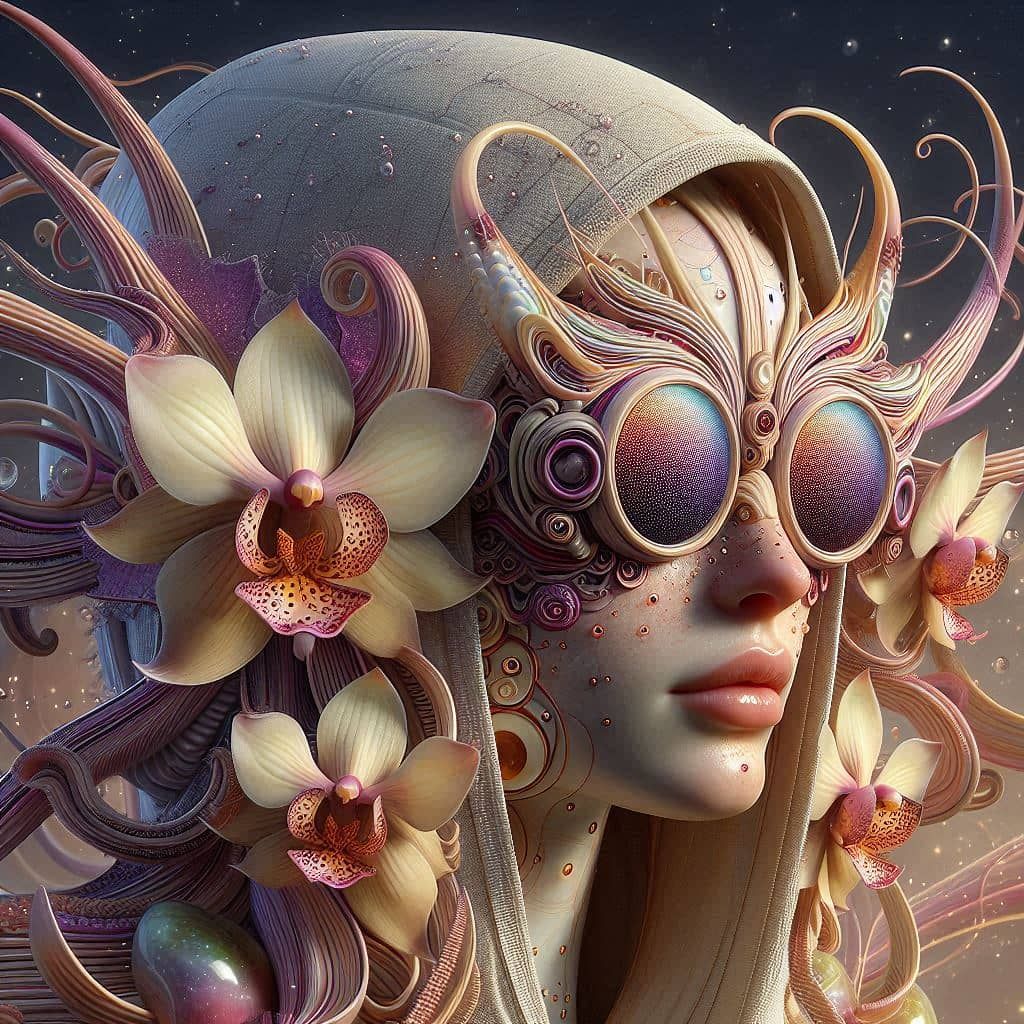 Orchid Gal In Goggles!!!!