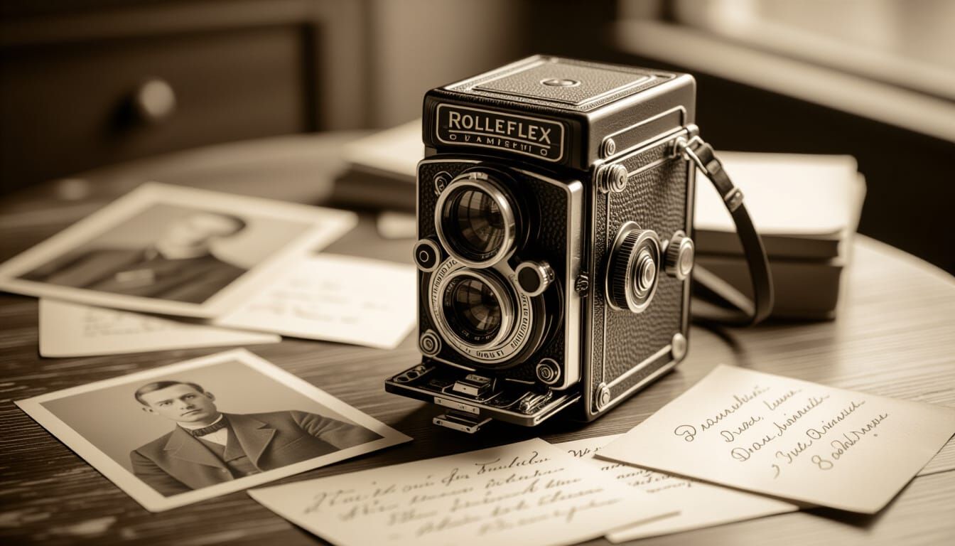 Rolleiflex camera   by @hek800