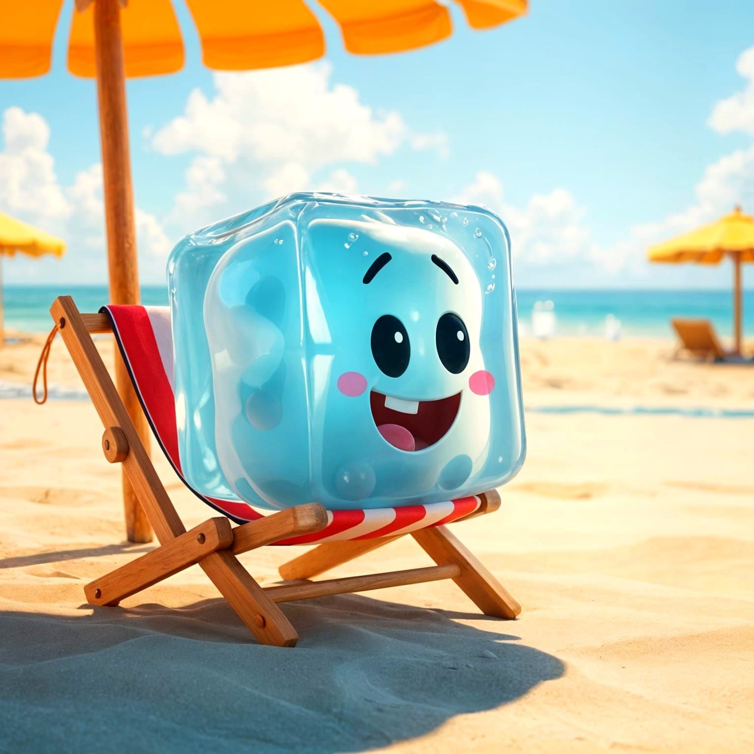 A day at the beach  by @Elizabeth Rhoads