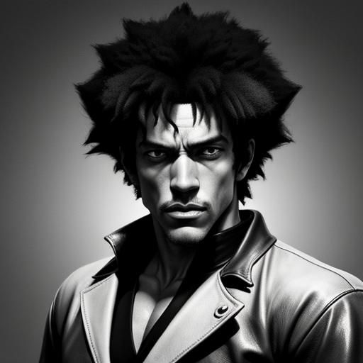 A black and white Cowboy Bebop could be a reimagining that d...