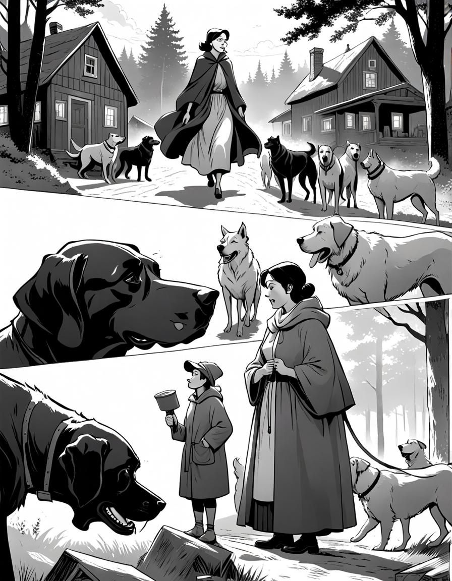 BW BluePencil Graphic Novel Pages IV