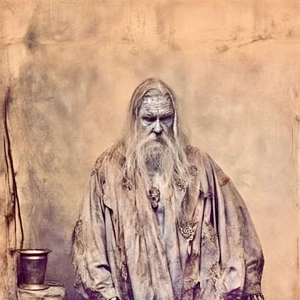 The artist as an old man