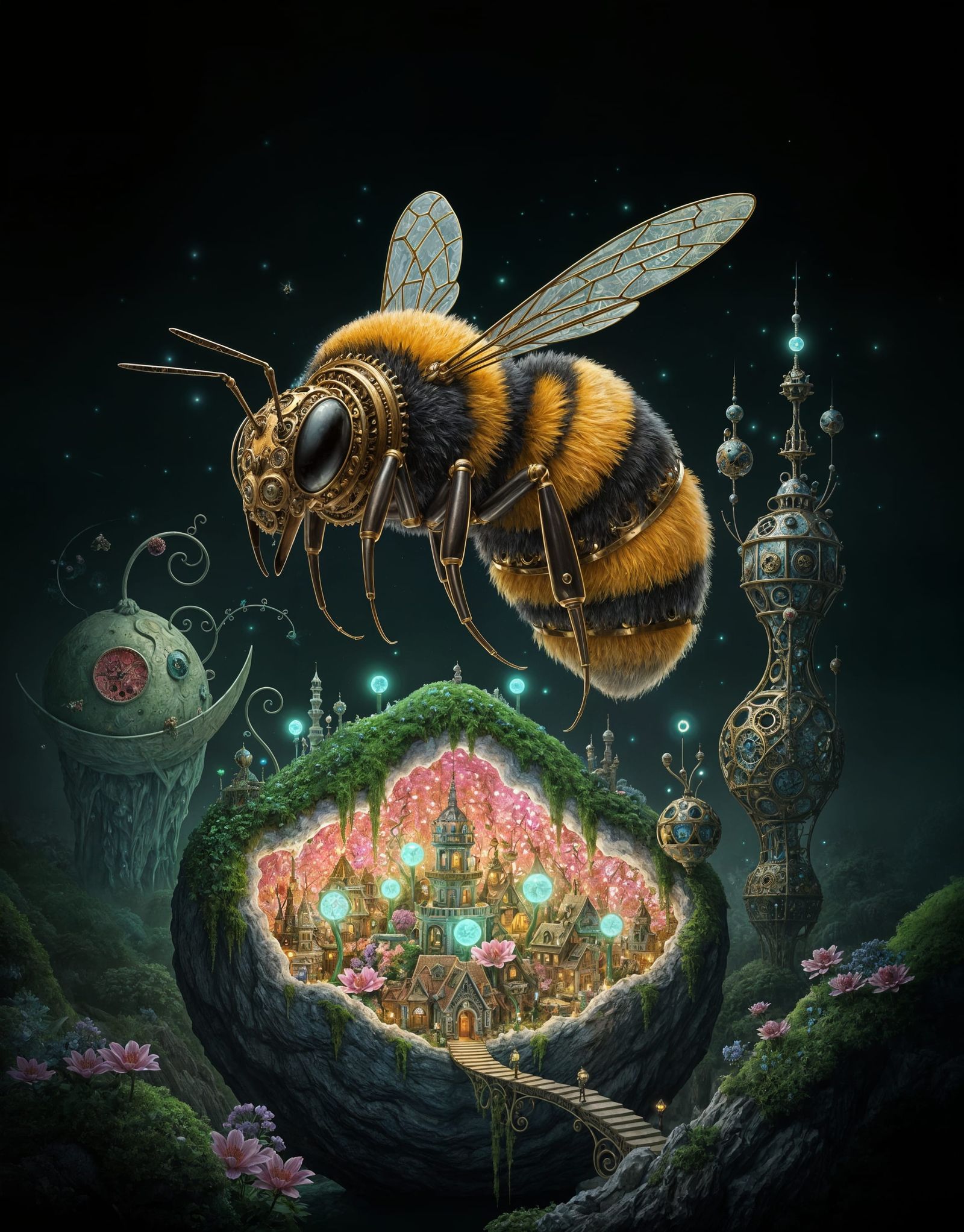 Clockworker Bumblebee   by @KBunny001