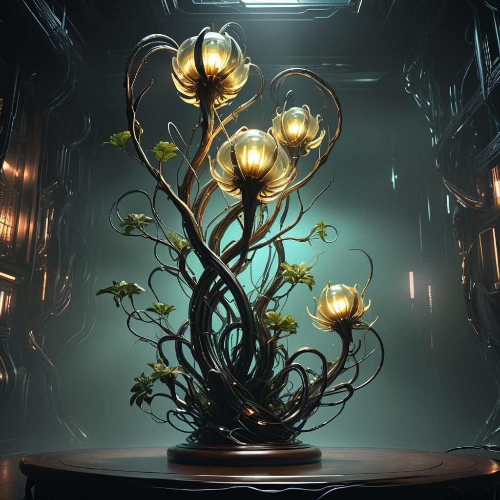 Tree Lamp  by @Lucifer