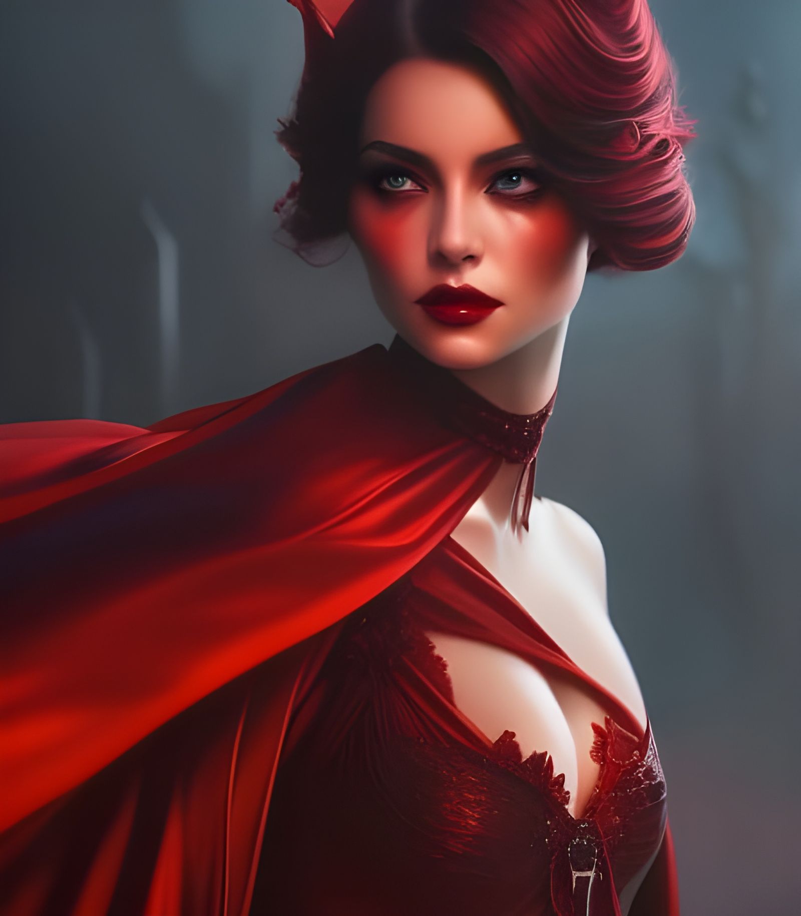 Red as the Rose  by @Alyssandra