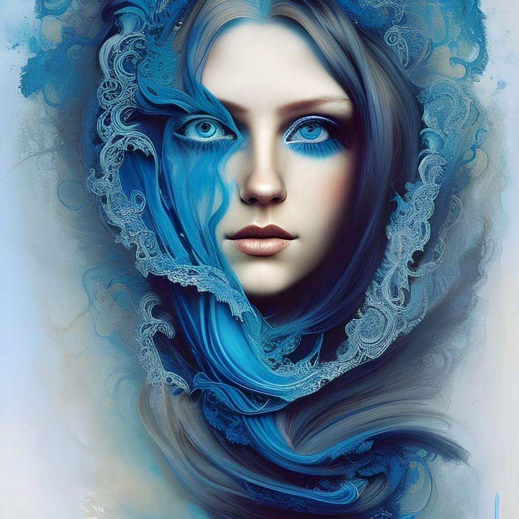 Glass Eye & Beautiful AI Generated Artwork NightCafe Creator