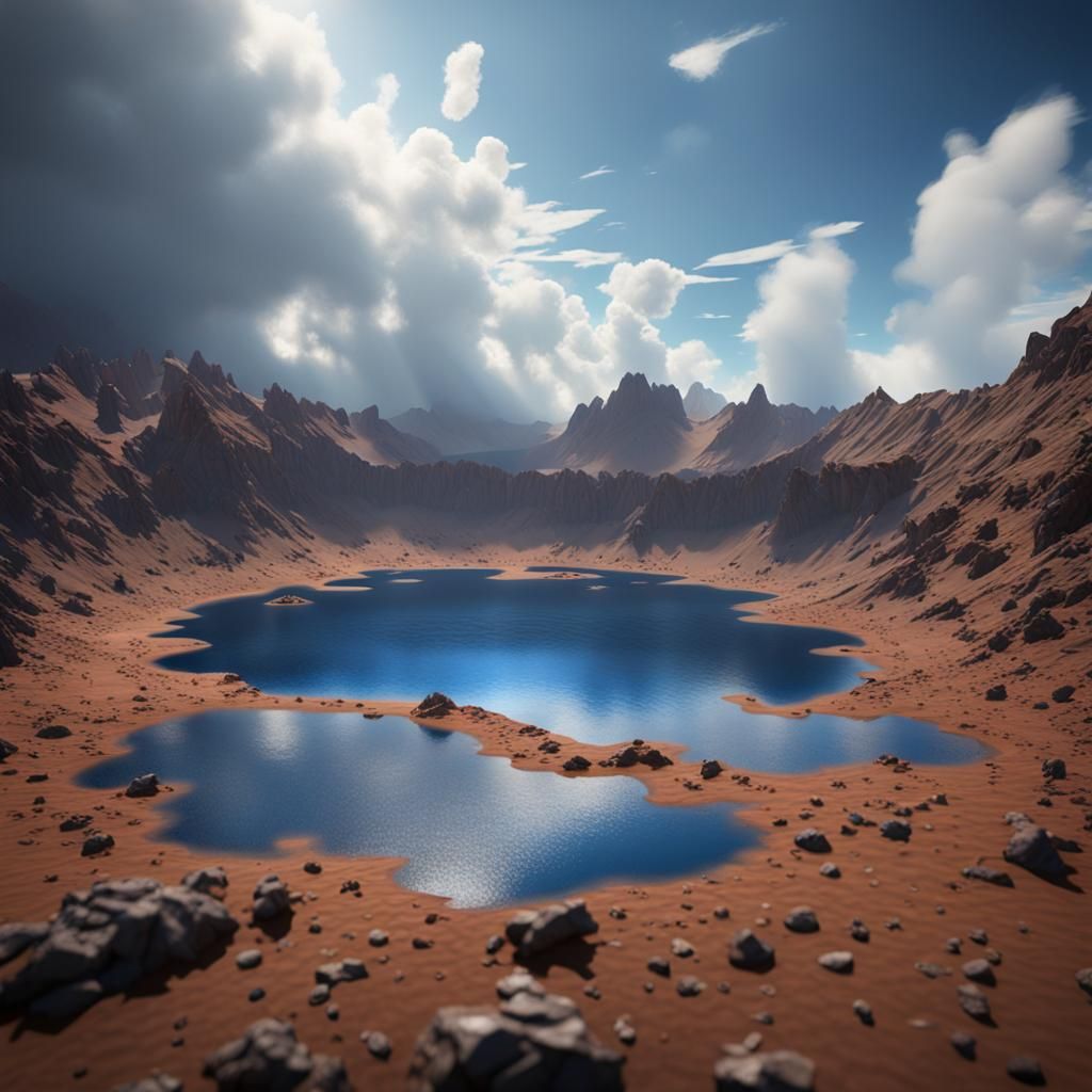 something fell there