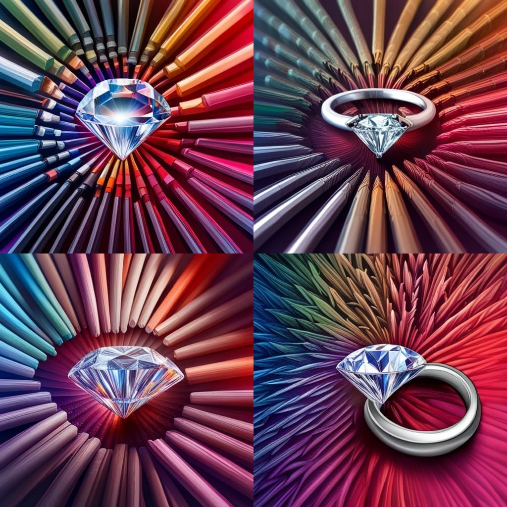 Diamond, diamond ring