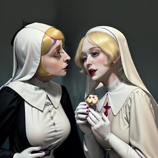 A blonde creamy dame, endocrinology, flabbergasted gamine, h...
