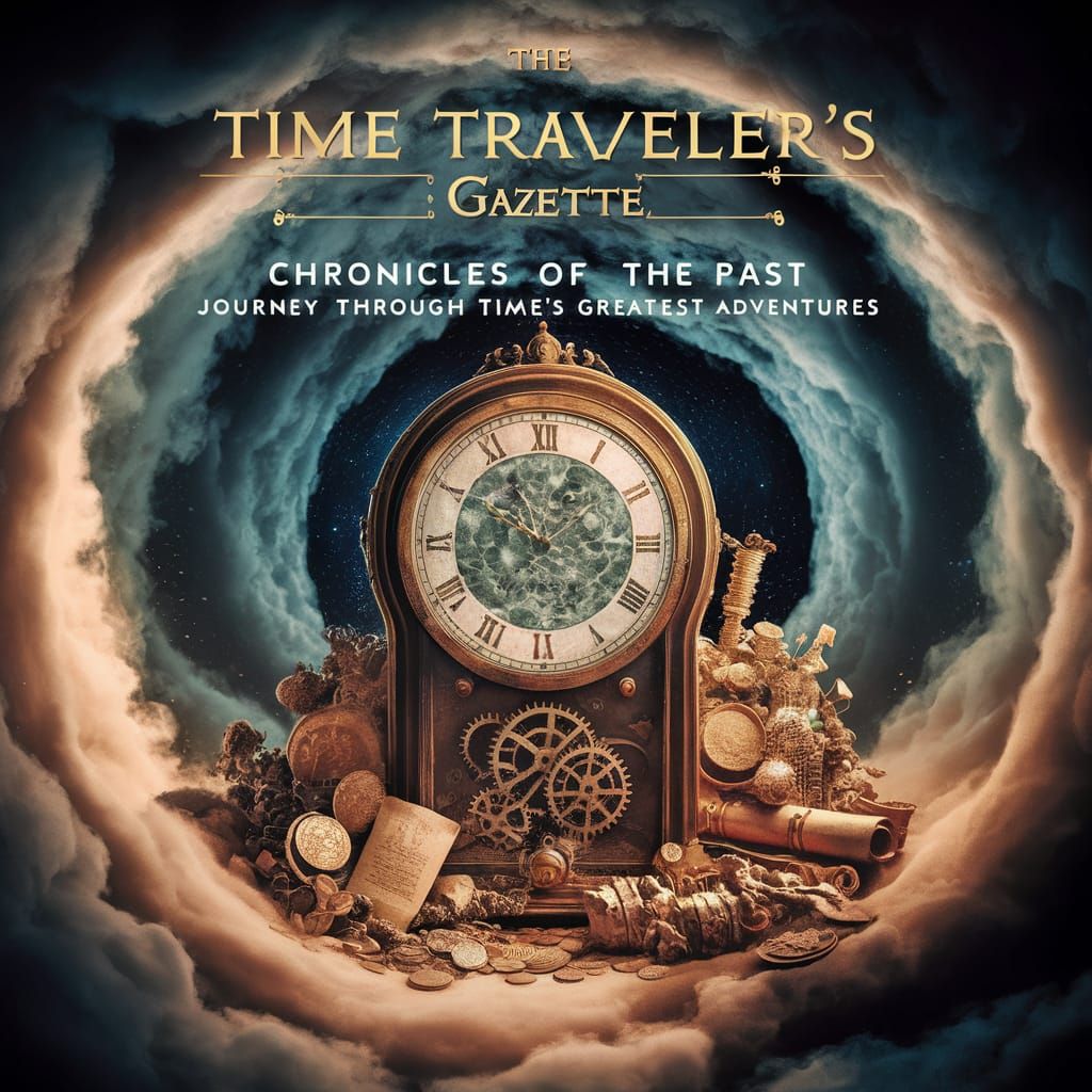 The Time Traveler’s Gazette  by @Melissa Lorene