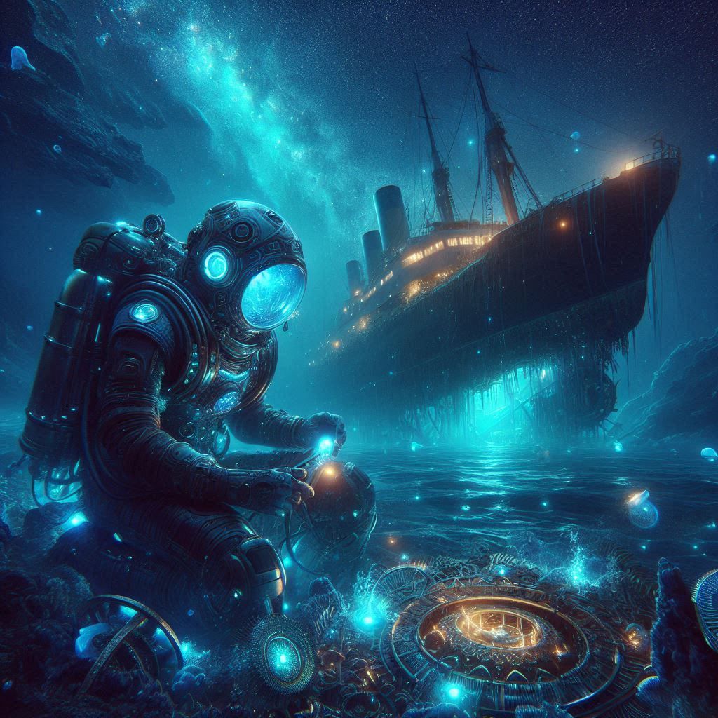 Beneath the Waves, Beneath the Silence  by @Uwork