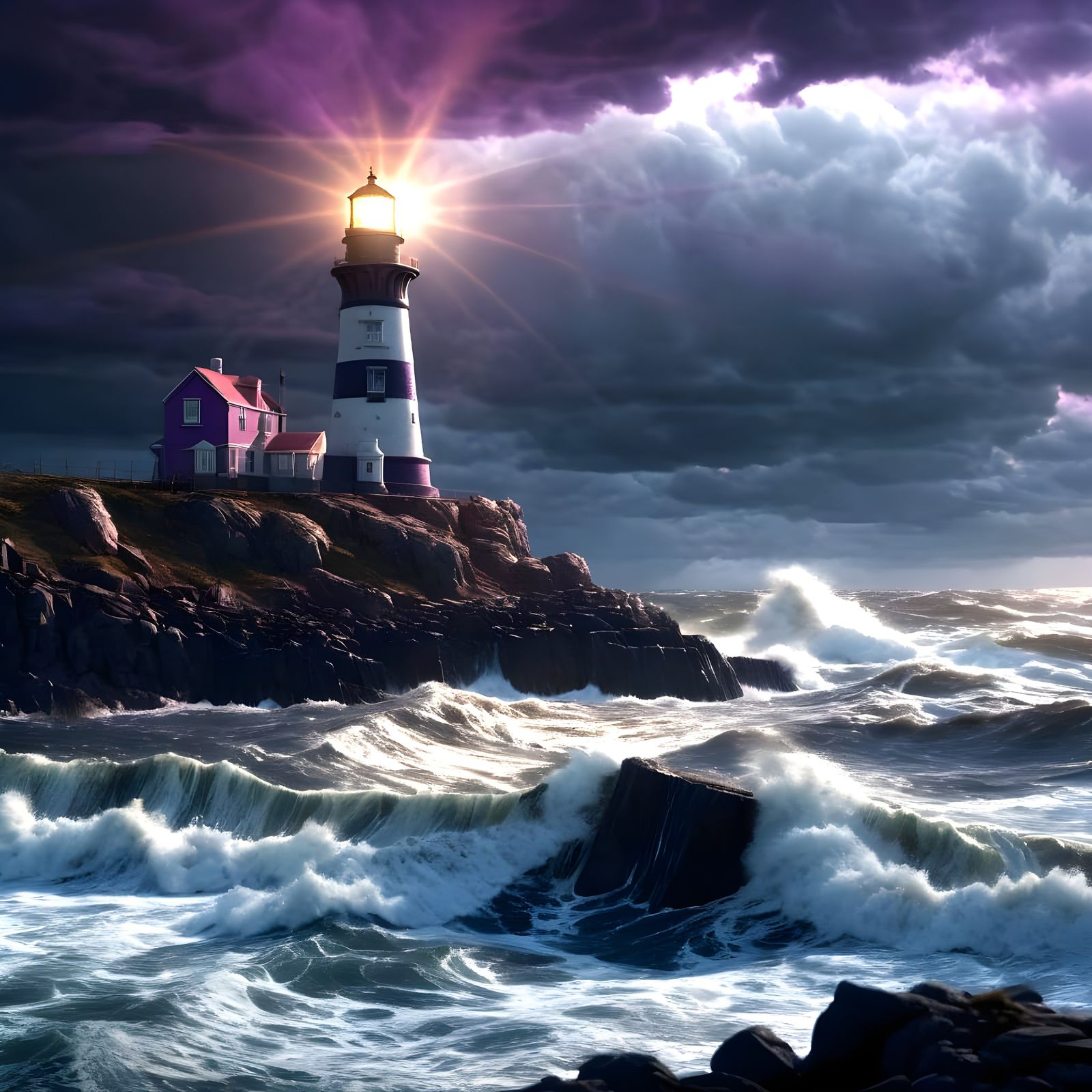 Sailors' Warning  by @Crafter5280