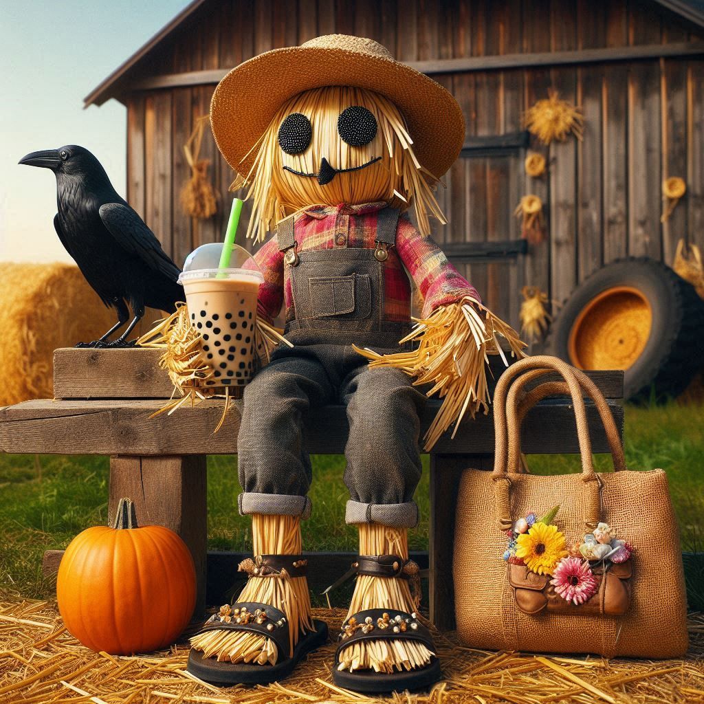 Scarecrow at the barn
