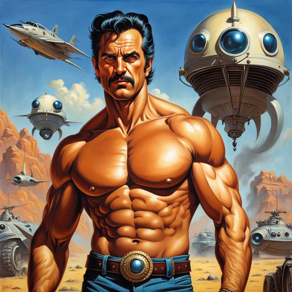 style of Boris Vallejo