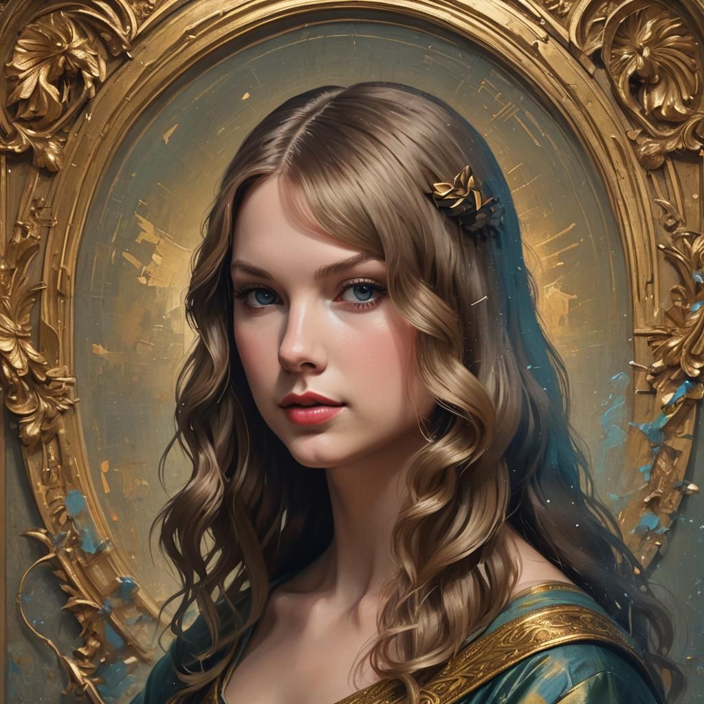 Taylor Swift as Mona Lisa : r/nightcafe