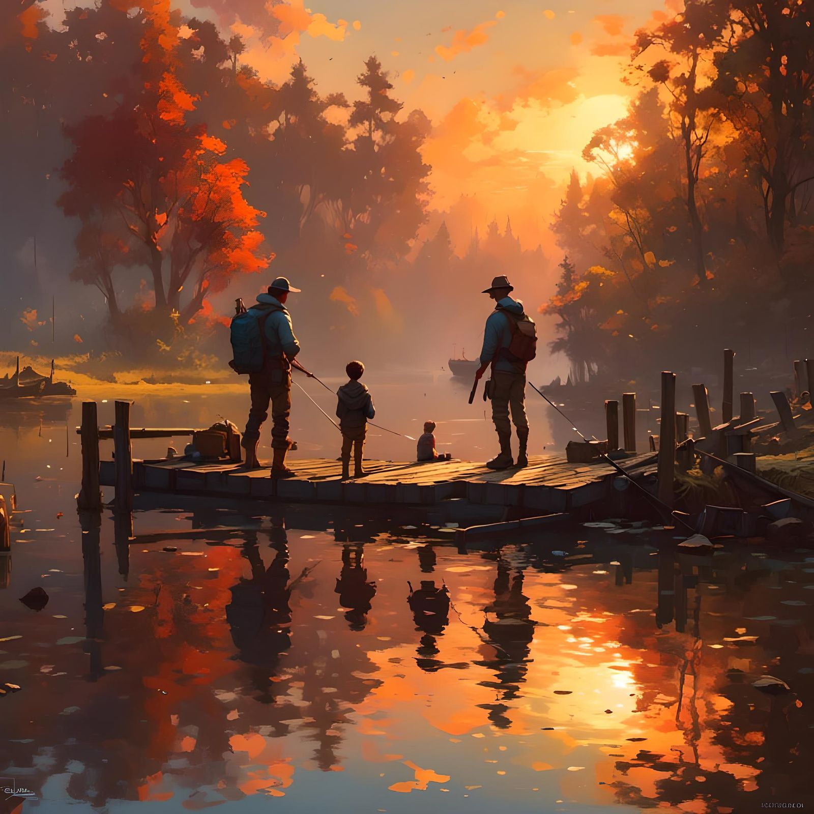 Gone fishin’   by @St_Moses