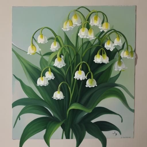 large lily of the valley bushes large light yellow bells
